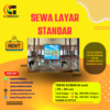 layar standar 84 inch