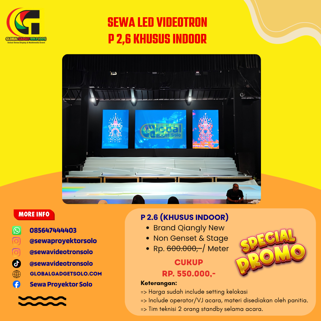 Nw sewa LED VID KHUSUS indoor Nw sewa LED VID KHUSUS indoor